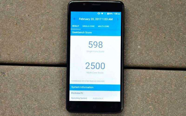 Blackview P2 – Обзор Android-смартфона с огромной 6000 мАч батареей