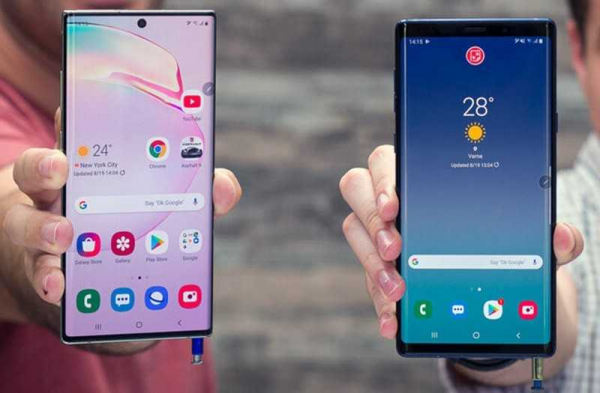 Сравнение Samsung Galaxy Note 10 Plus vs Samsung Galaxy Note 9