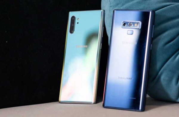 Сравнение Samsung Galaxy Note 10 Plus vs Samsung Galaxy Note 9